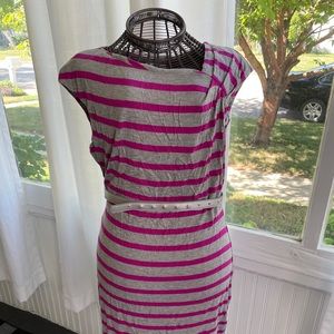 Calvin Klein dress stripes